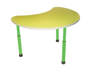 Стол  для детского сада "Цветок" Салатовый-Зеленая вода