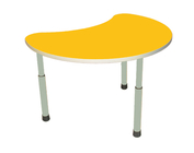 Стол  для детского сада "Цветок" Серый-Жёлтый