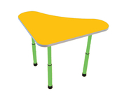 Стол для детского сада "Звоночек"  Салатовый-Жёлтый