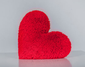 Подушка "Сердце" красный 50 см