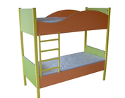 Ліжко двох'ярусне для дитячого садку "14137"