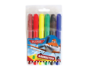 Фломастеры "1 Вересня 6 цв. Jumbo (м)" 