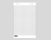 Блок бумаги для флипчартов BM.2297