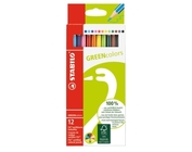 Олівці 12 кол. STABILO GREEN Color 6019 / 2-12
