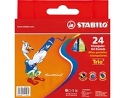 Пастель масляна 24кол. STABILO TRIO 2624