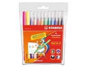 Фломастеры 12 цв. STABILO TRIO A-Z 378/1-12-03