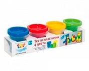 Набор для детского творчества «Тесто-пластилин 4 цвета»