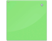 Стеклянная доска для маркера 45х45 светло-зелёная