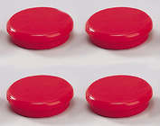 Магніти Dahle, 32мм, черв. уп / 4