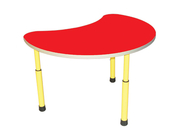 Стол  для детского сада "Цветок" Жёлтый-Красный