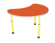 Стол  для детского сада "Цветок" Жёлтый-Апельсин