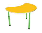 Стол  для детского сада "Цветок" Салатовый-Жёлтый