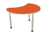 Стол  для детского сада "Цветок" Серый-Апельсин
