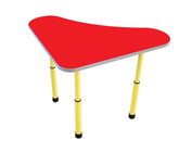 Стол для детского сада "Звоночек" Жёлтый-Красный