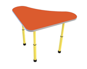 Стол для детского сада "Звоночек" Жёлтый-Апельсин