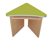 Стол для детского сада "Лепесток" (h=460) Бук-Зелёная вода