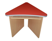 Стіл для дитячого садка "Пелюстка"(h=460) Бук-Червоний