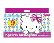 Крейда кольорова 9 шт., Для асфальту (д)