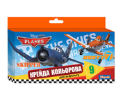 Крейда кольорова 9 шт., Для асфальту (х)