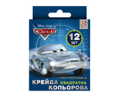Крейда кольорова 9 шт., квадратна (х)