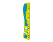 Линейка KIDY'GRIP, 20см пластиковая, блистер