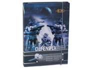 Папка для зошитів ZiBi DEFENDER картонна на резинці