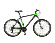 Велосипед Leon HT-85 Vbr 26" 20" 2017 чорно-зелений