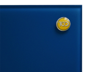 Стеклянная доска для маркера TCO 40х60 темно-синяя