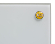Стеклянная доска для маркера TCO 60х80  белая