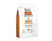 Brit Care M Adult Lamb&Rice для собак 10-25 кг 1 кг