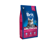 Brit Premium Cat Adult Chicken - для взрослых кошек с курицей 0,3 кг