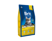 Brit Premium Cat Adult Salmon для дорослих кішок з лососем 1,5 кг