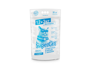 Стандарт 12 + 3 кг - деревний наповнювач, Super Cat