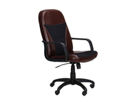 Офисное кресло "Анкор" Пластик Мадрас дк браун + Сетка