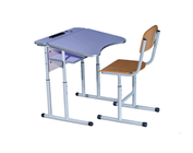 Комплект стіл учнівський 1-місний №4-6 з полицею і стілець