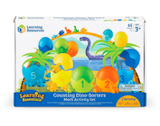 Обучающий игровой набор-сортер LEARNING RESOURCES - ДИНО-СЧЕТ