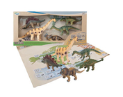 Навчальний ігровий набір - травоїдні динозаври