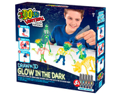 Набір для дитячої творчості з 3D-маркером - світяться в темряві