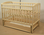 Детская кроватка "VALERI" c ящиком, Слоновая кость