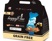 Беззерновий корм для дорослих собак зі свіжим м'ясом happyOne Mediterraneum Adult Dog Fresh Meat 3 кг