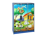 Шкаф детский 3-местный с фигурной дверью с фотопечатью "Ферма" (30323_Ф) Шкаф детский 3-местный с фигурной дверью с фотопечатью "Ферма" (30323_Ф)