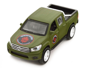 Автомодель серії Шеврони Героїв - Toyota Hilux - Червона калина""